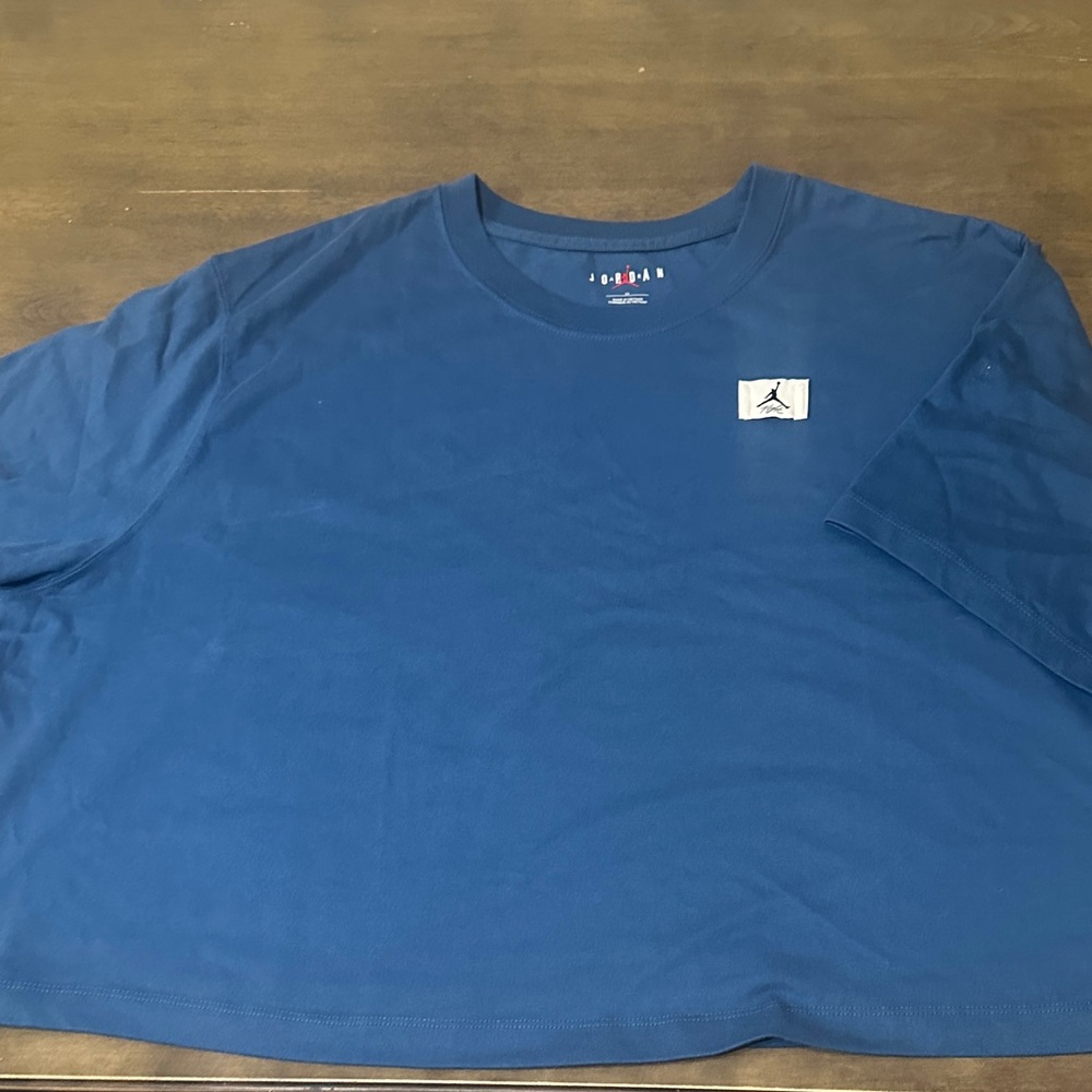 Jordan Women's Blue Short Sleeve Tee